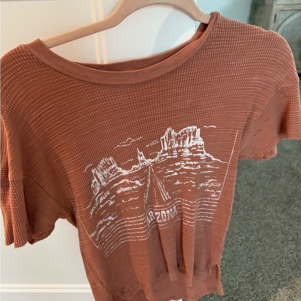 Arizona waffle tee